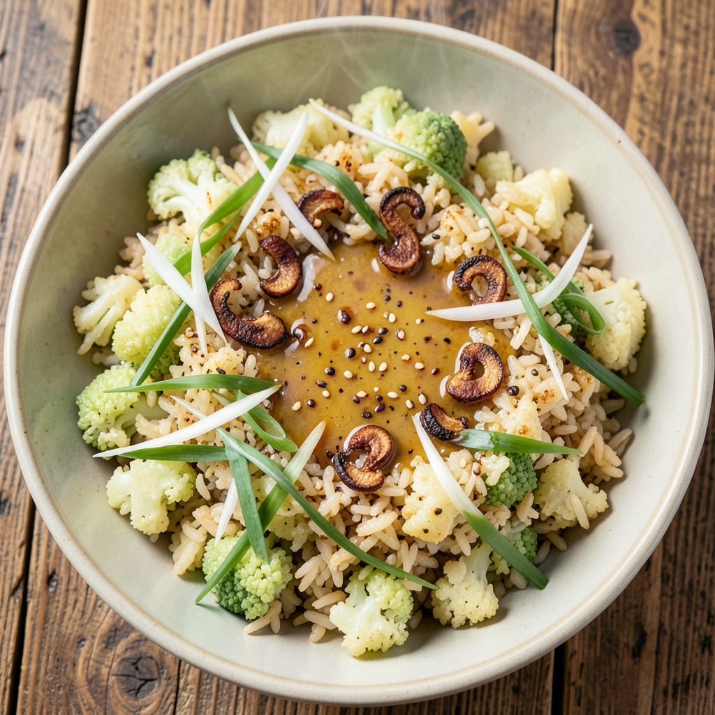 Asian Cauliflower Fried Rice Recipe: Wok-Tossed Umami Crunch With Peanut Twist
