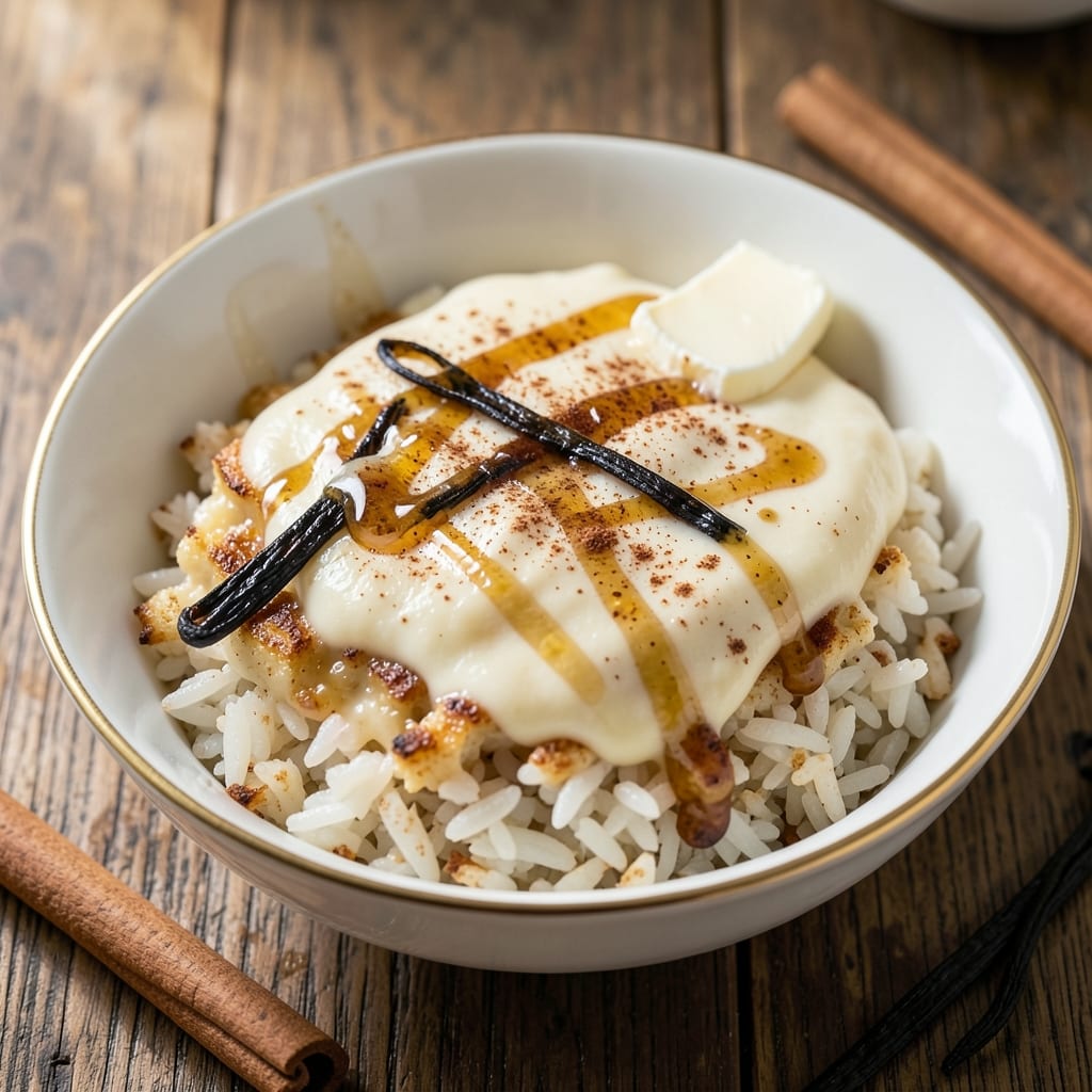Amazing Old-Fashioned Rice Pudding Recipe: Vanilla-Infused Creaminess with Toasted Cinnamon Crunch