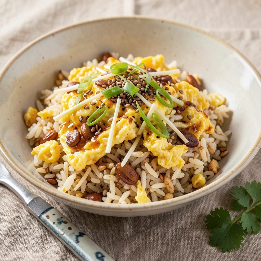 Air Fryer Egg Fried Rice Recipe: Crispy Noodles, Fluffy Eggs, One-Pan Magic