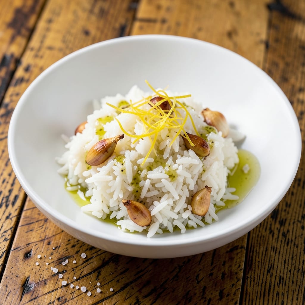 Aroma White Rice Recipe: Lemon-Garlic Infused Lightness in 20 Minutes
