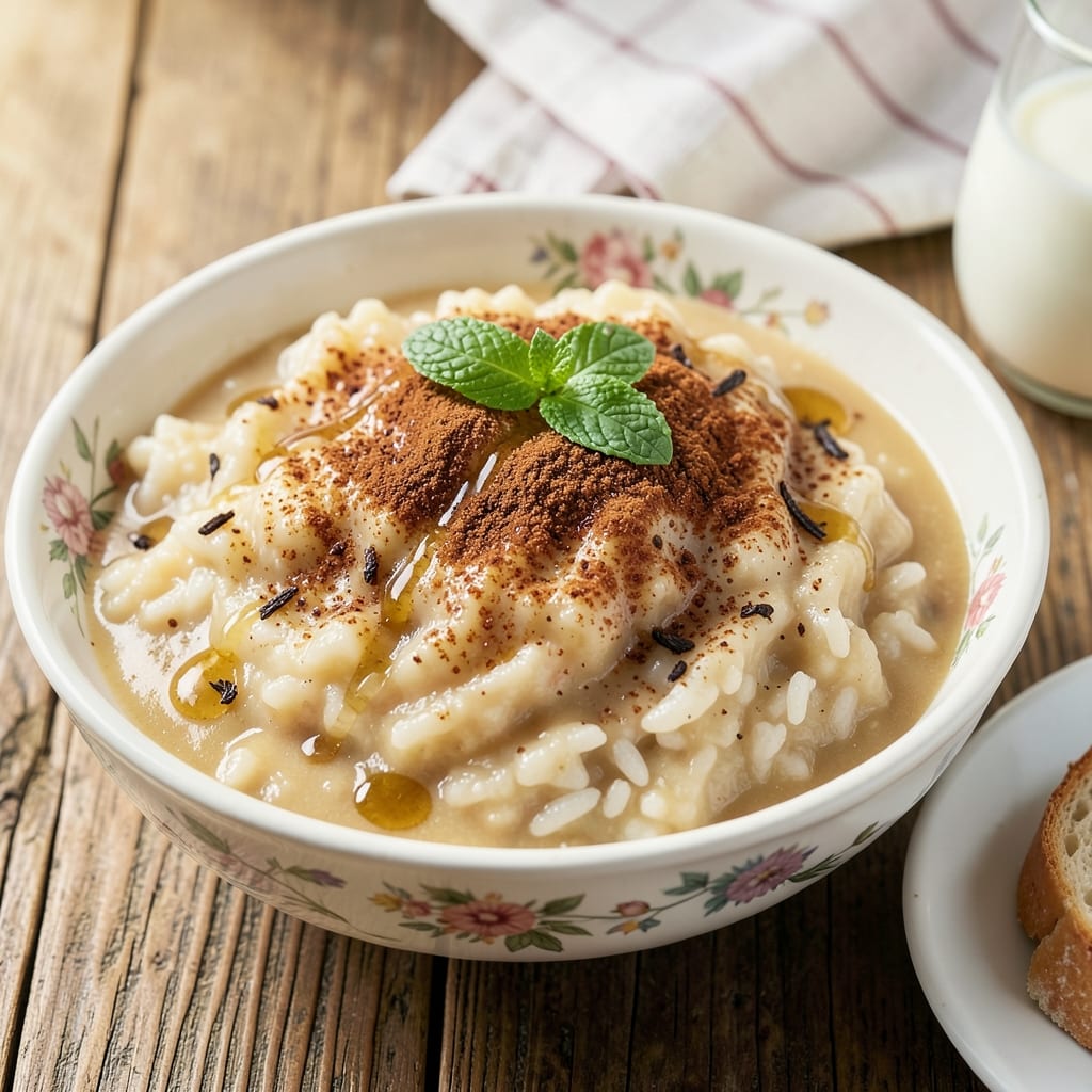 American Rice Pudding Recipe: Vanilla-Cinnamon Spice Harmony in One Pot