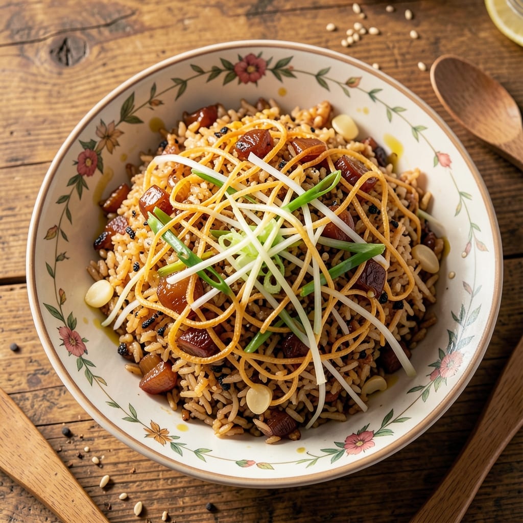 Arirang Fried Rice Recipe: Korean-Style Comfort with Crispy Egg Threads