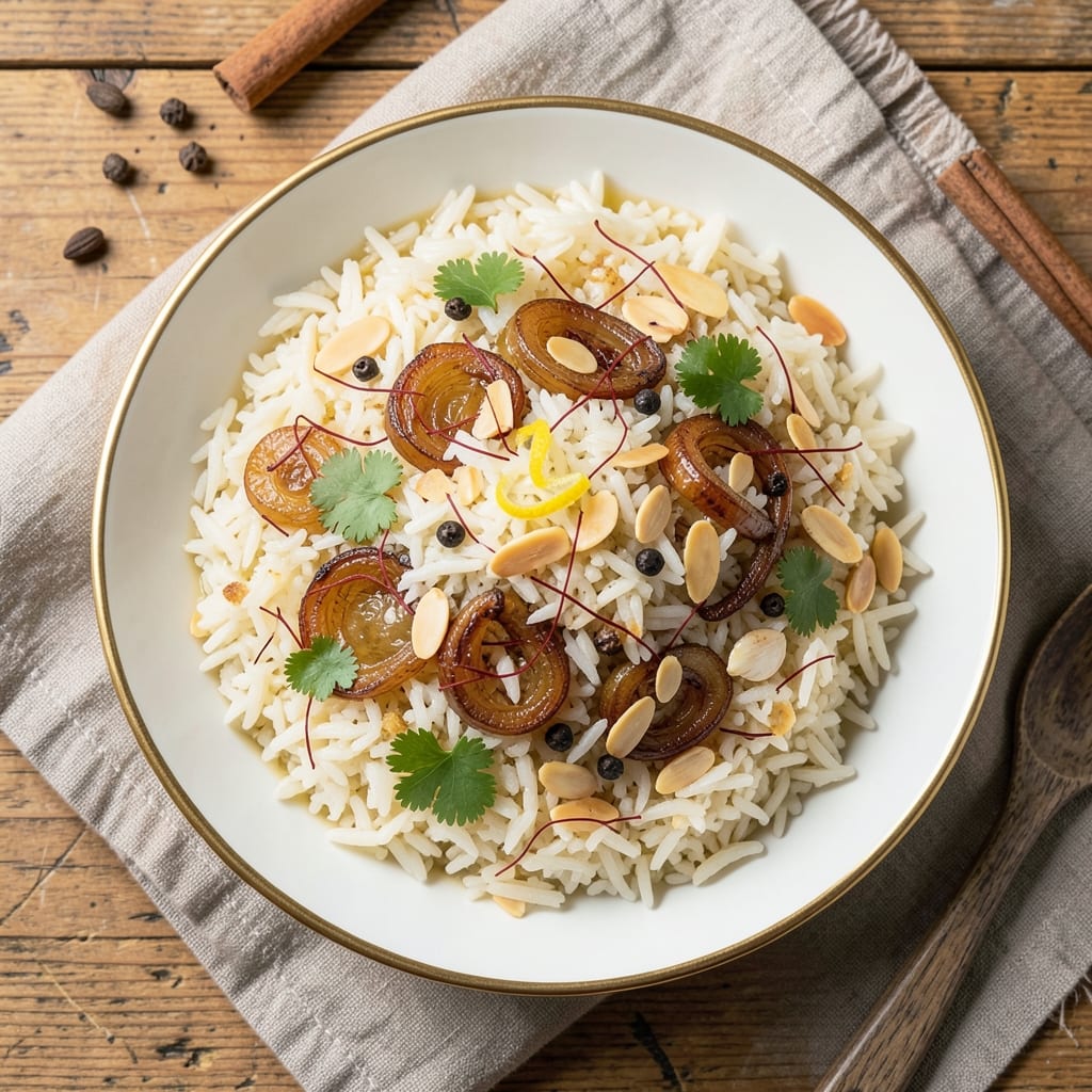 5 Star Rice Pilaf Recipe: Saffron-Infused Fragrance and Toasted Grain Crunch