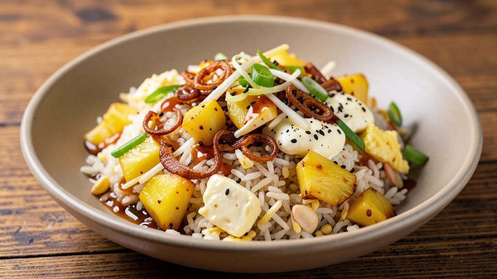 Chinese Pineapple Fried Rice Recipe: Tropical Twist With Juicy Chunks and Wok-Heated Crisp