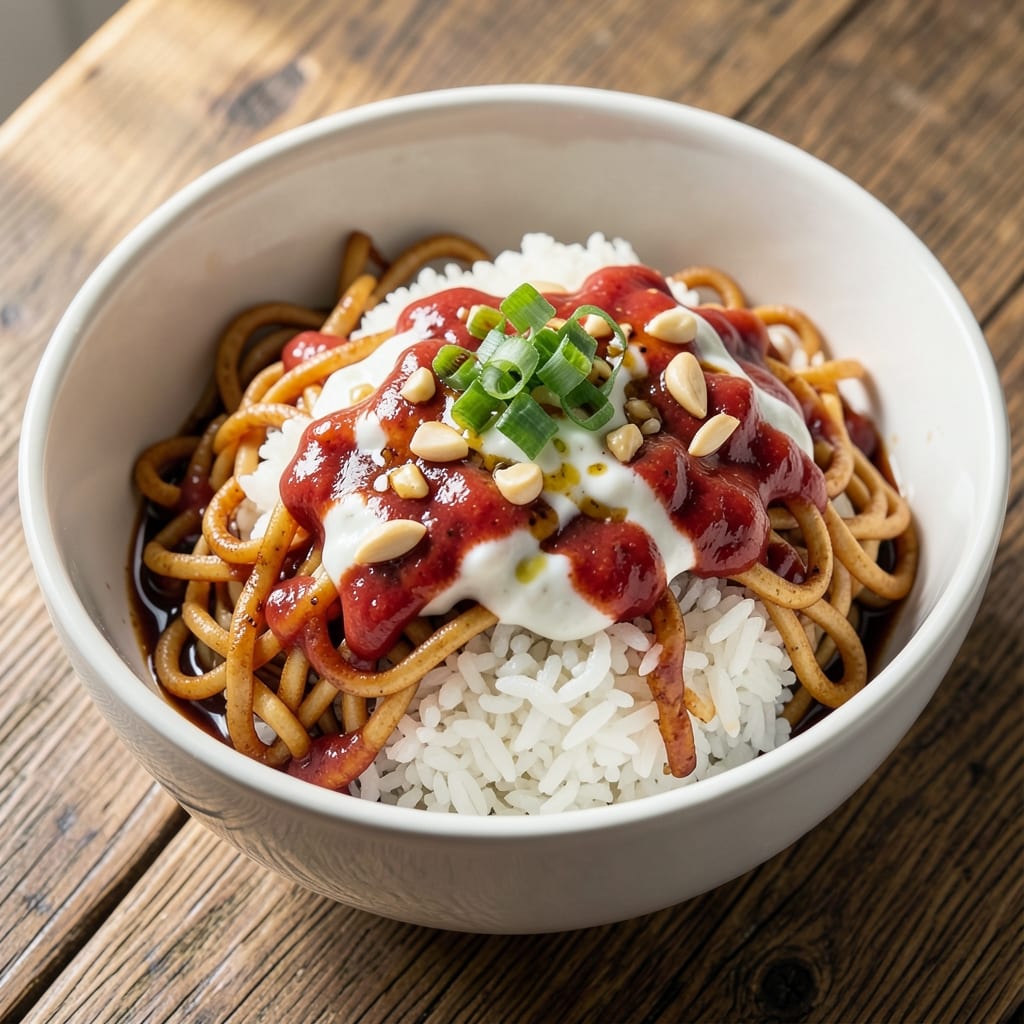 Asian Rice Cooker Recipe: Crispy Noodle Twist With Umami Depth