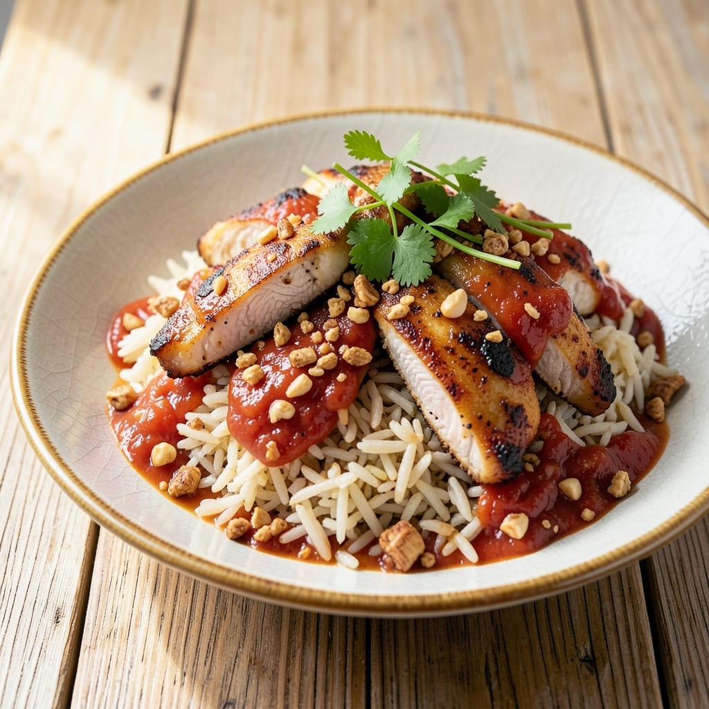 African Fried Rice Recipe: Smoky Peanut and Tomato Spice Bomb