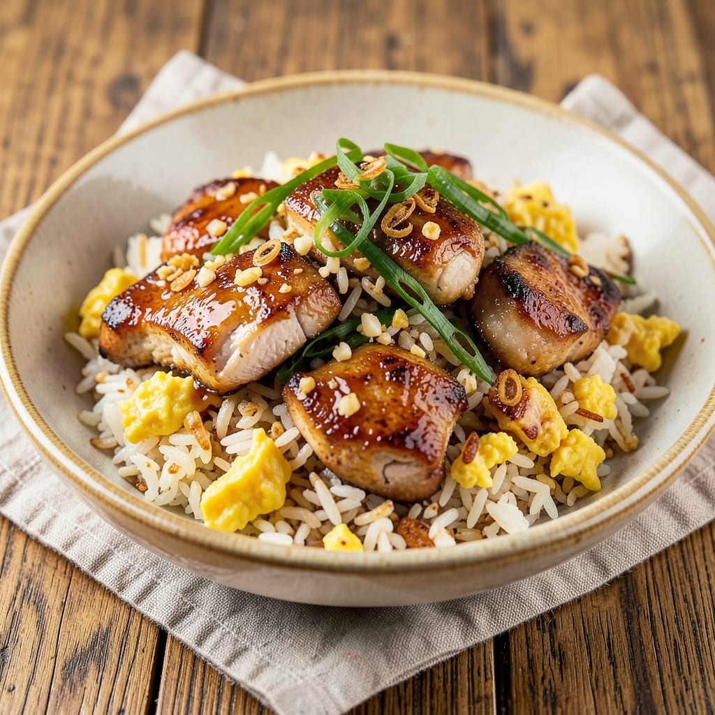 American Chicken Fried Rice Recipe: One-Pan Umami Bomb with Wok-Hei Flair