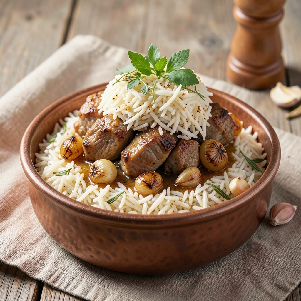 Arabic Mandi Rice Recipe: Fragrant Saffron and Cardamom One-Pot Magic