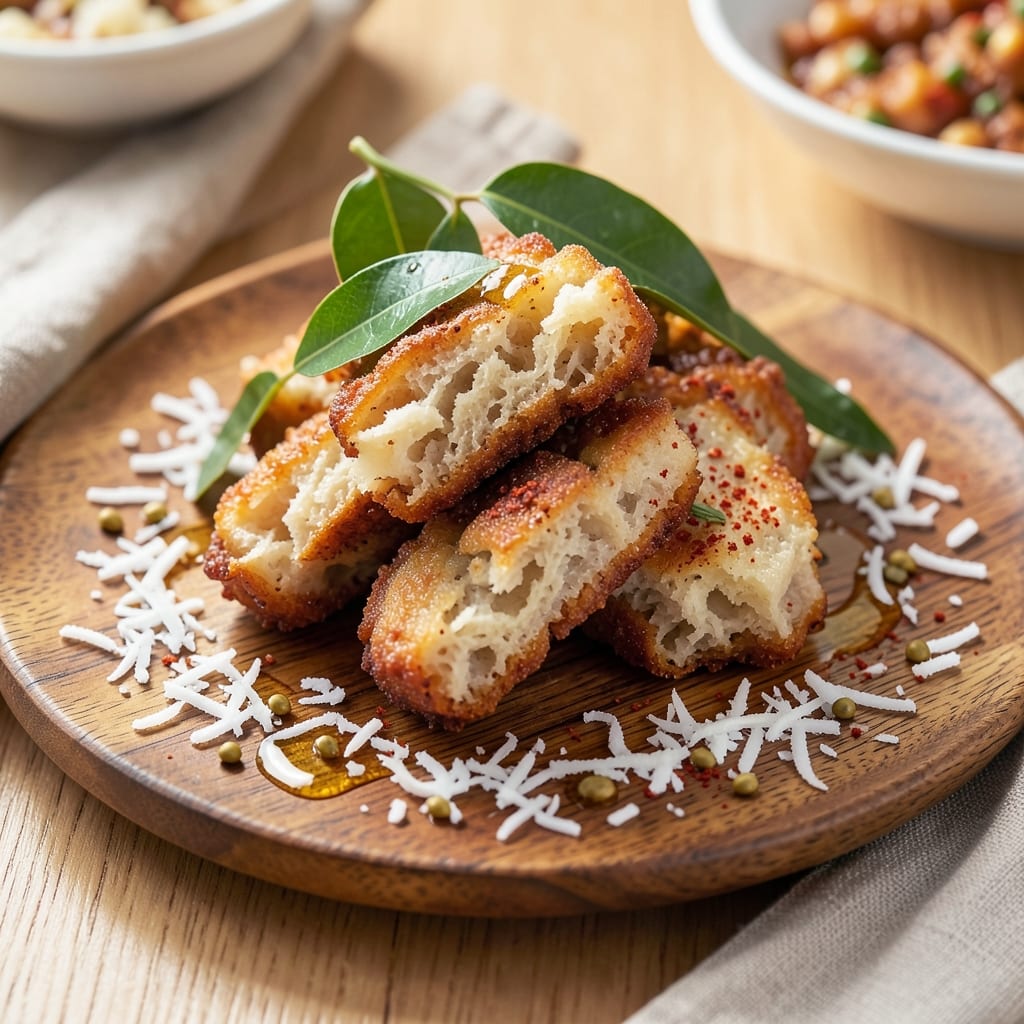 Amboli Recipe With Rice Flour: Crispy Crusted Spiced Bites in One Pan