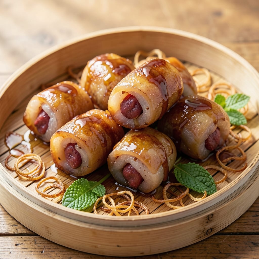 Alkaline Rice Dumplings Recipe: Wok-Hei Smoke and Silky Gluten-Free Texture