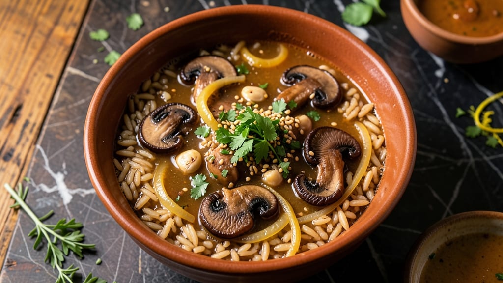 Brown Rice and Mushroom Soup Recipe: Earthy Umami Depth in One Pot