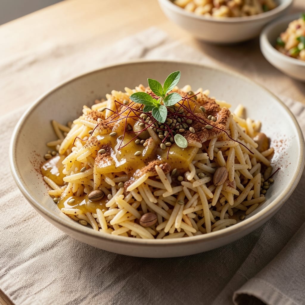 All Rice Recipe: One-Pot Fragrant Saffron and Toasted Spice Bowl