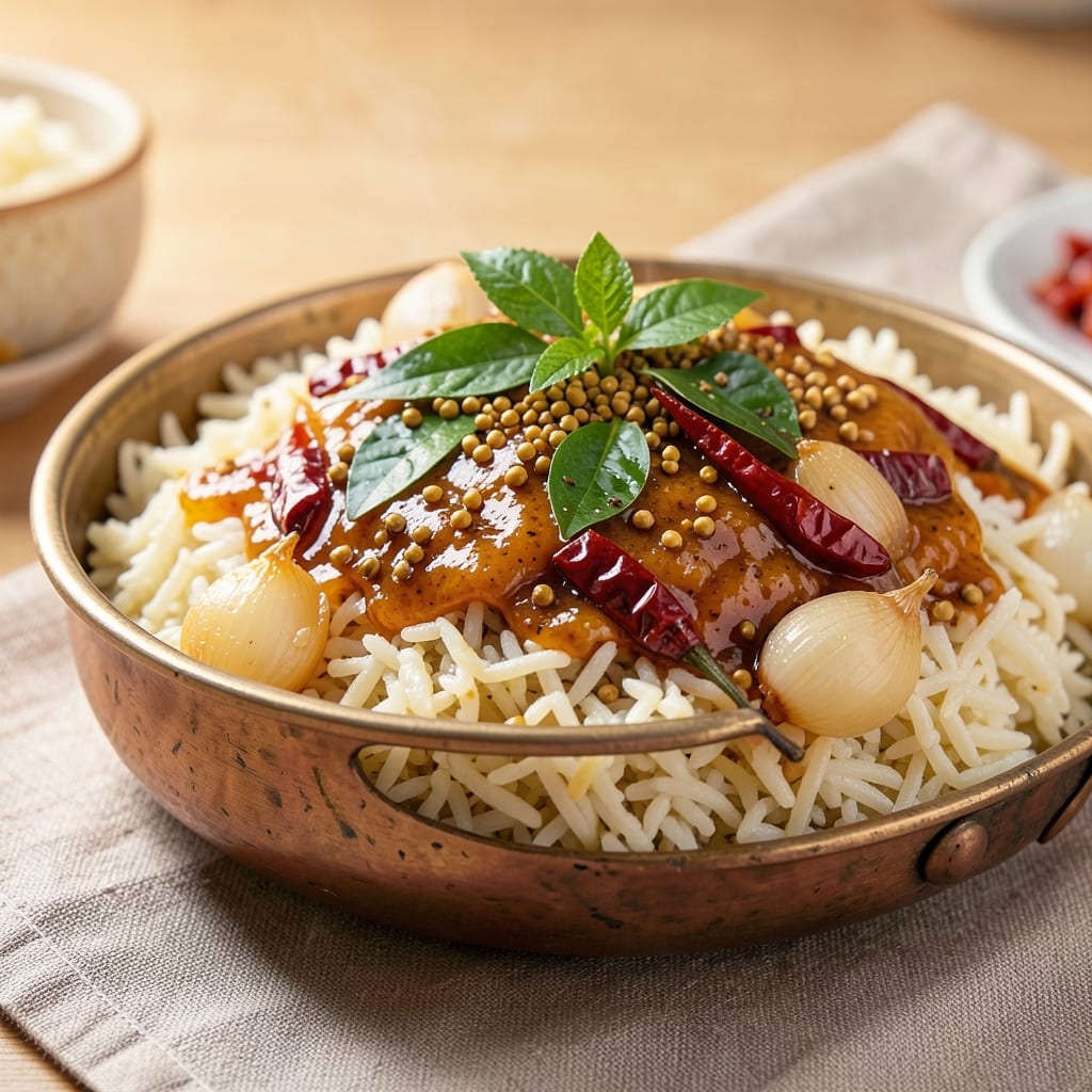 Ambemohar Rice Recipe: One-Pot Spiced Rice with Toasted Coconut Crunch