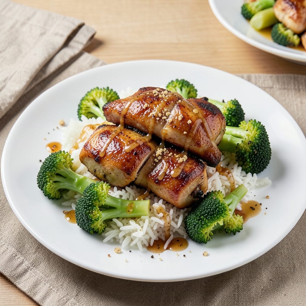 5 Ingredient Chicken and Broccoli Recipe with Rice: One-Pan Protein-Packed Meal