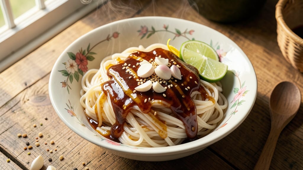 Cantonese Rice Noodle Recipe: Wok-Seared Crisp Edges With Fragrant Soy-Lime Glaze