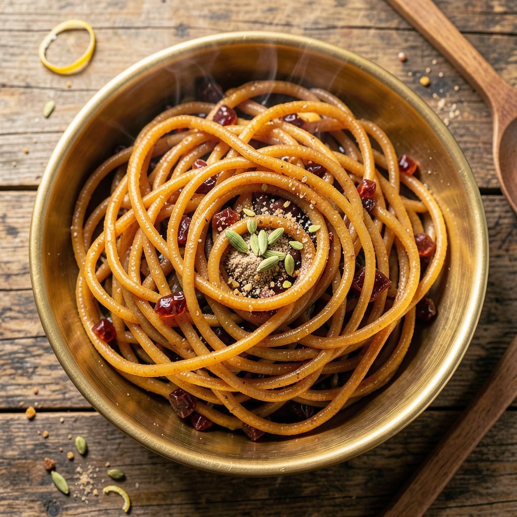 Anil Rice Sevai Recipe: Fragrant Spiced Rice Noodles with Toasted Crunch