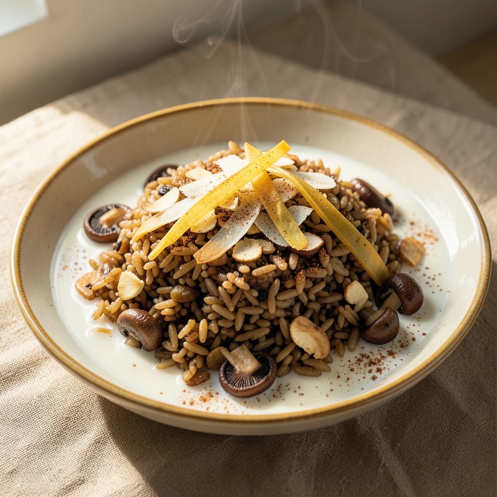 Asian Wild Rice Recipe: Fragrant Five-Spice and Coconut Crunch Fusion