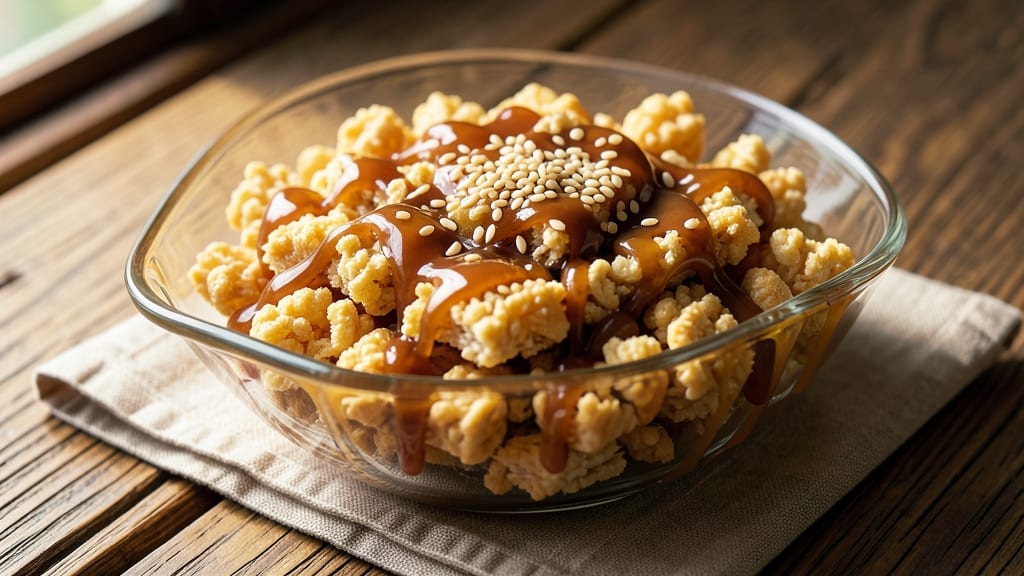 Chinese Rice Krispies Recipe: Crunchy Rice Clusters With Caramelized Sweetness