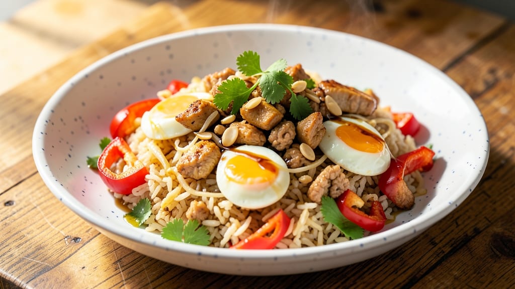 Capsicum Fried Rice Recipe: Smoky Garlic and Soy-Kissed Bites