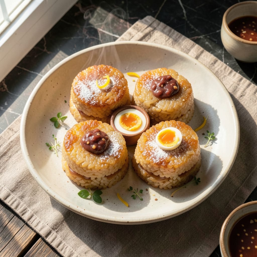 Asian Rice Cake Recipe Ideas: Crispy-Fried Crunch with Sweet Chili Drizzle