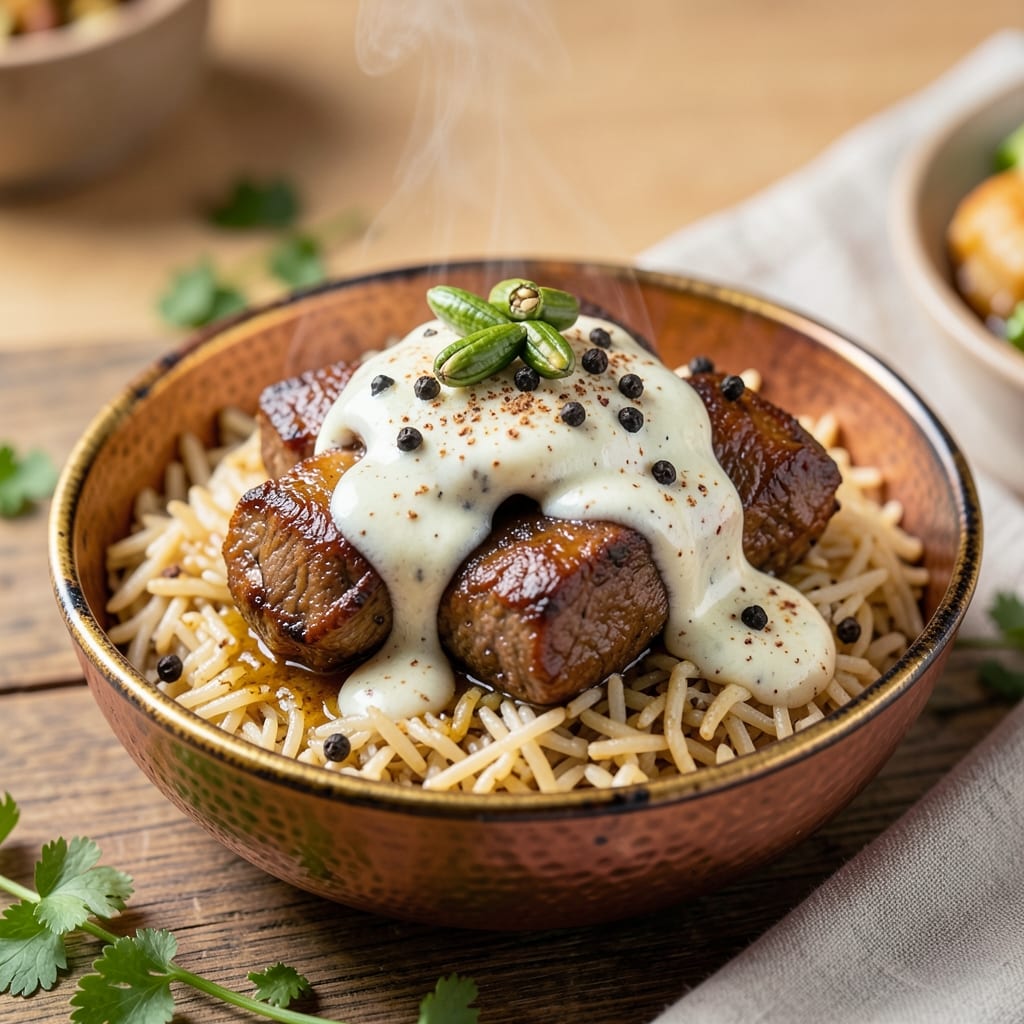Akni Rice Recipe: South Indian Spice-Toasted Crunch in One Pot