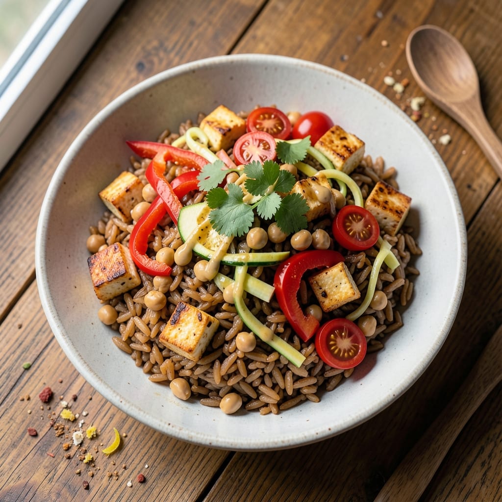 Amy's Brown Rice and Vegetable Bowl Recipe: Protein-Packed Meal Prep Powerhouse