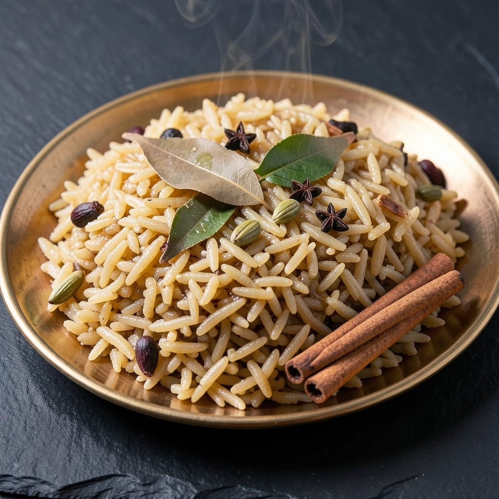 1 Kg Ghee Rice Recipe: Golden, Fragrant Bites with Toasted Spice Crunch