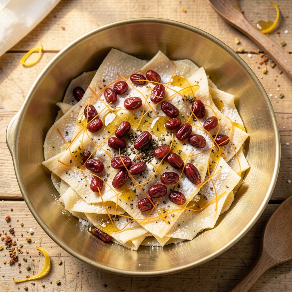 Anarsa Recipe Using Rice Flour: Fragrant Saffron and Toasted Barberry Crunch