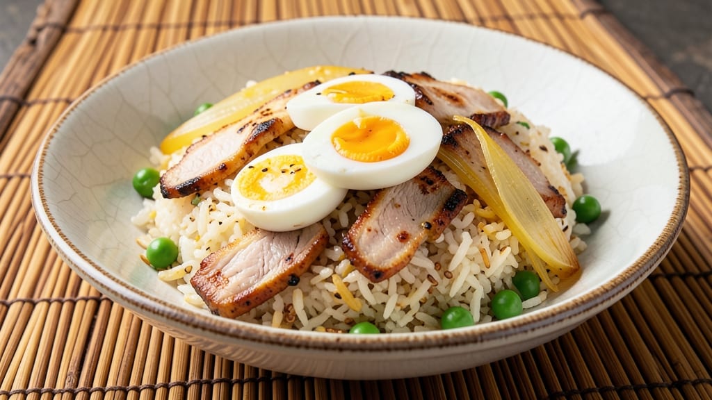 Chinese Restaurant-Style Pork Fried Rice Recipe: Wok-Heated Crisp with Eggy Flavor Bombs