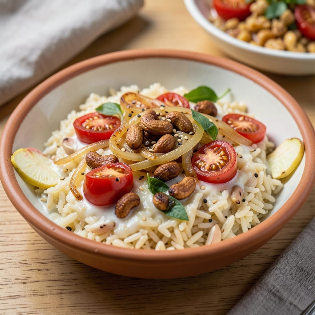 African Coconut Rice Recipe: Toasted Peanut and Tomato-Spiced Flavor Bomb