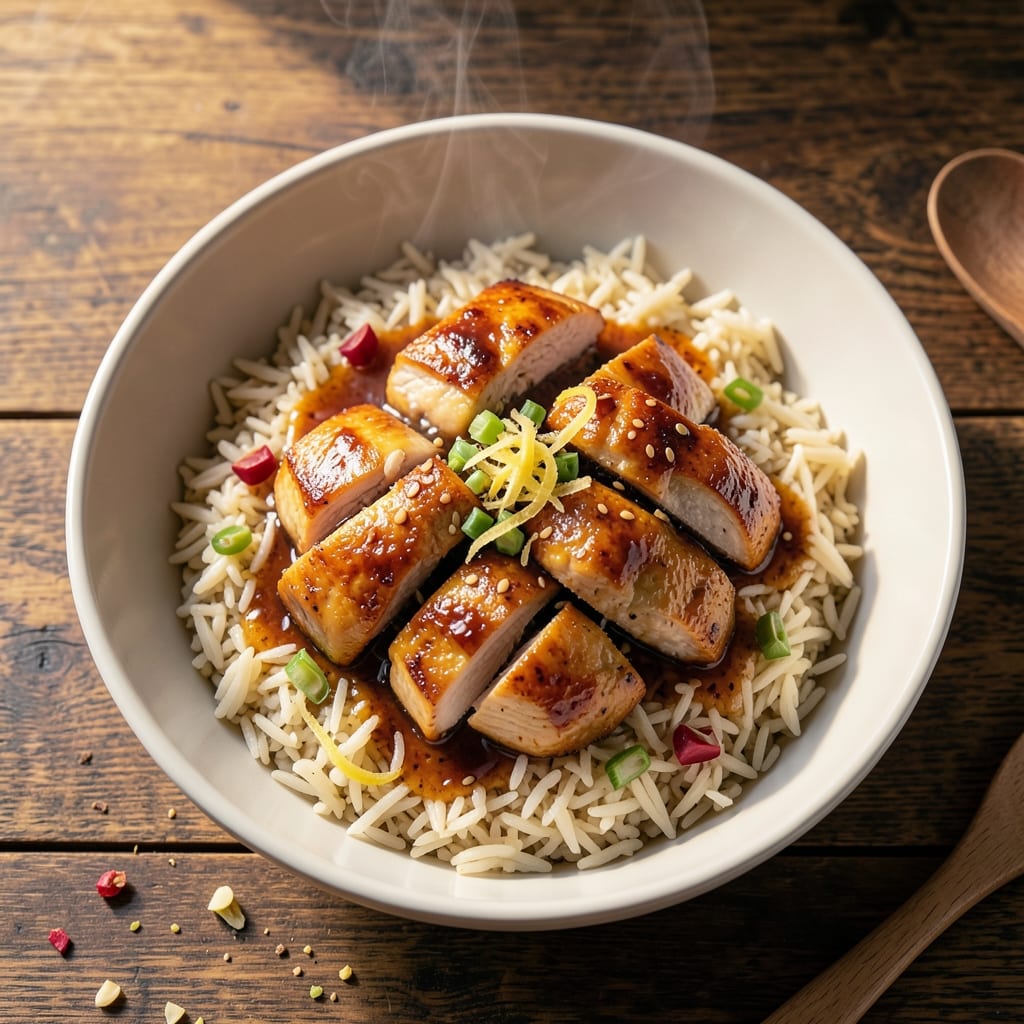Aroma Rice Cooker Chicken and Rice Recipe: One-Pot Fragrant Basmati Magic