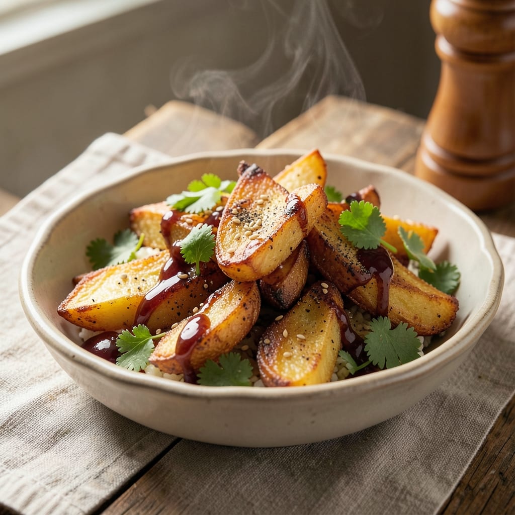 Aloo Fry Recipe for Rice: Crispy Spiced Potatoes Paired Perfectly