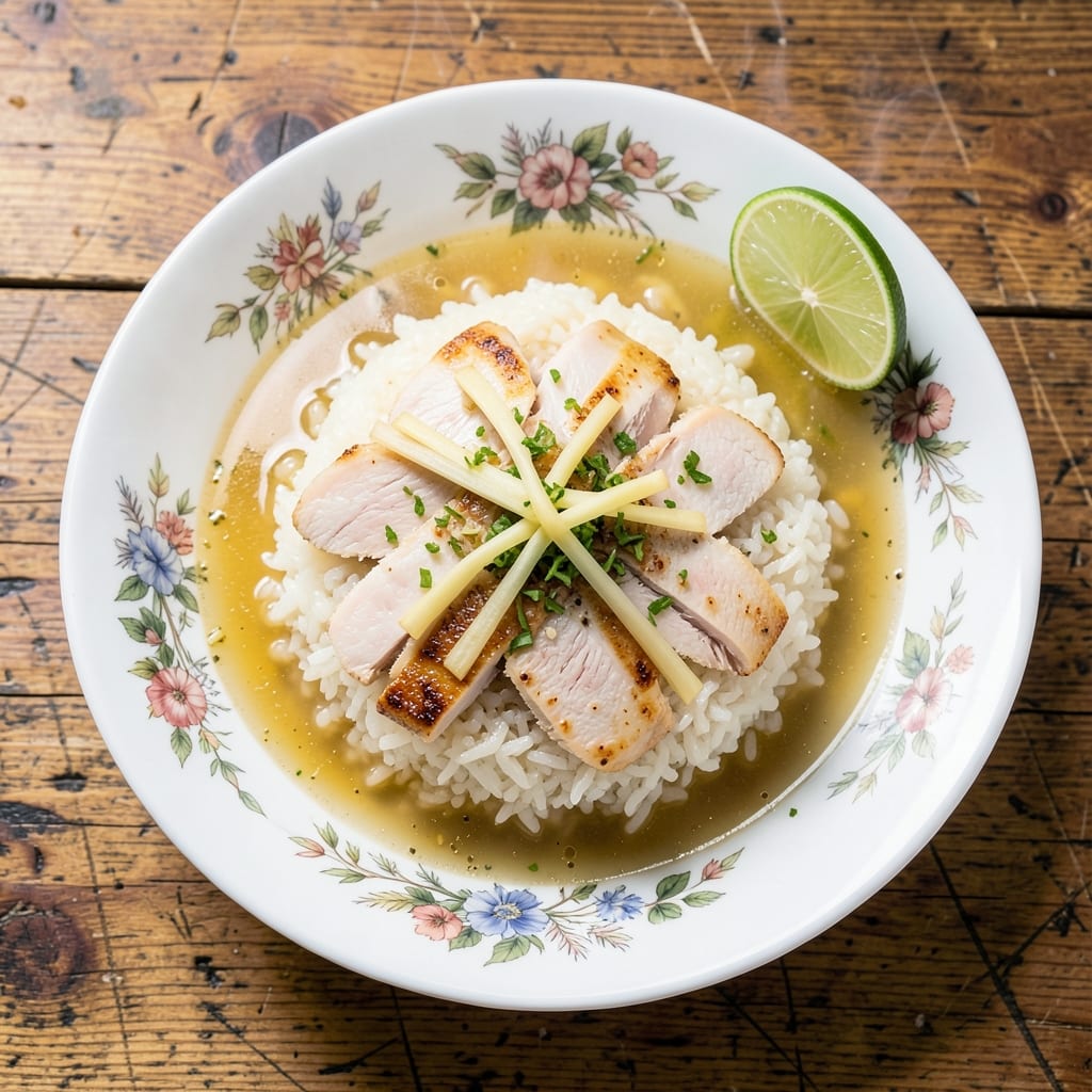 Asian Rice Soup Recipe: Fragrant Ginger-Lime Infusion in One Pot
