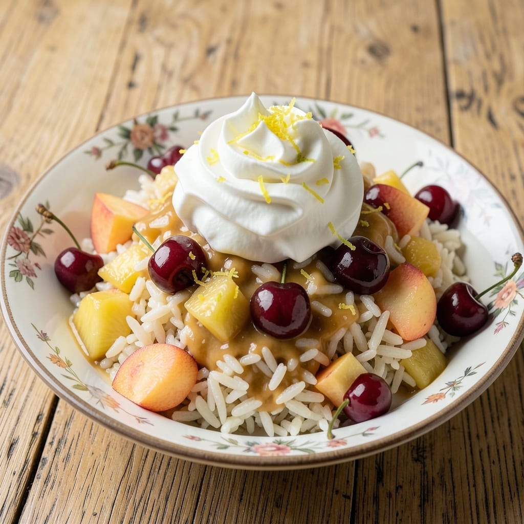 Ambrosia Creamed Rice Recipe: Citrus-Infused Creaminess With Pineapple Brightness
