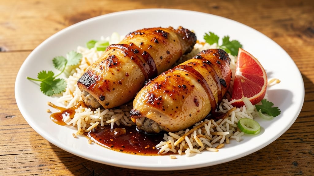 Chicken Inasal Rice Recipe: Crispy Five-Spice Crunch Over Fragrant Jasmine Basmati