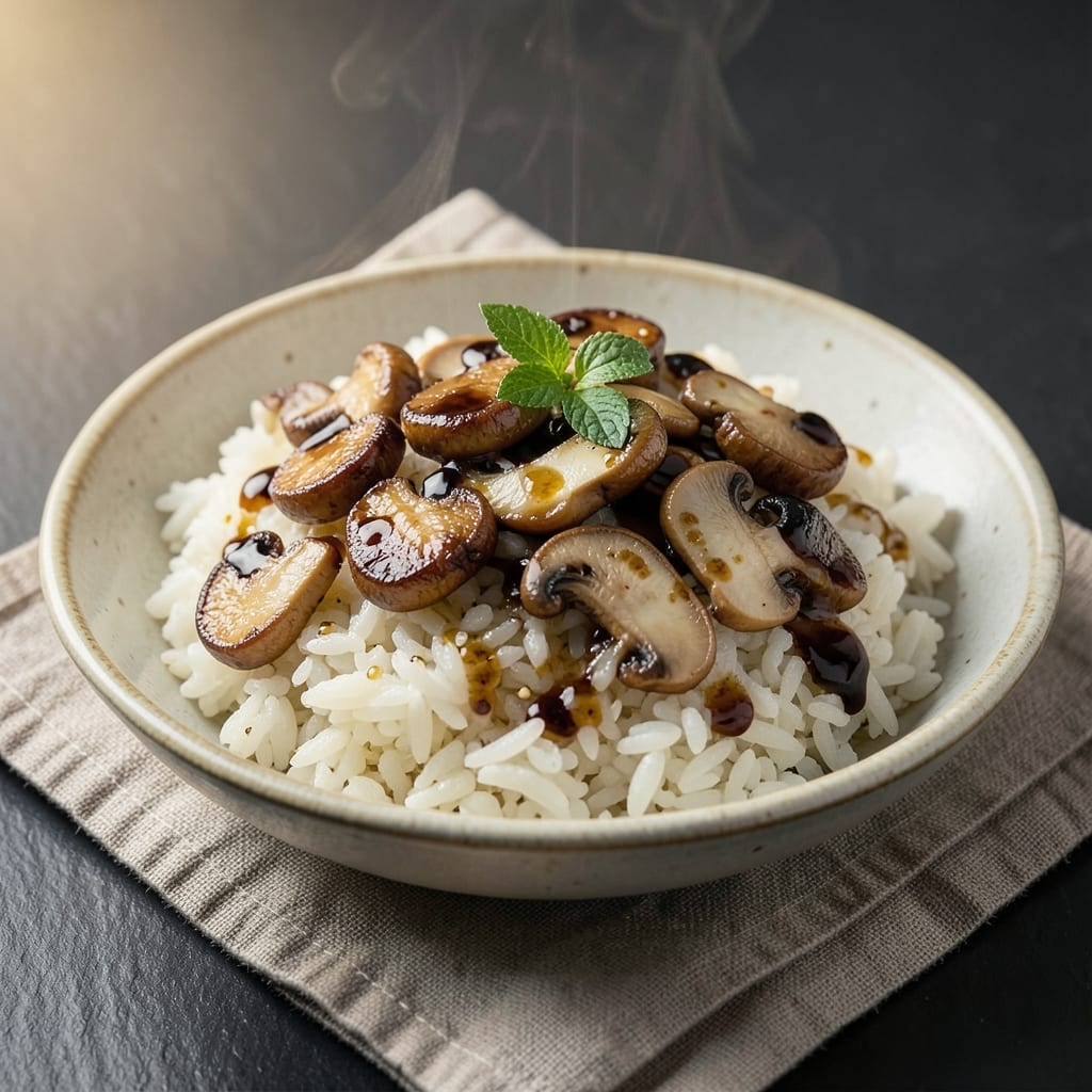 Asian Mushroom Rice Recipe: Umami-Packed Wok-Fried Fragrance