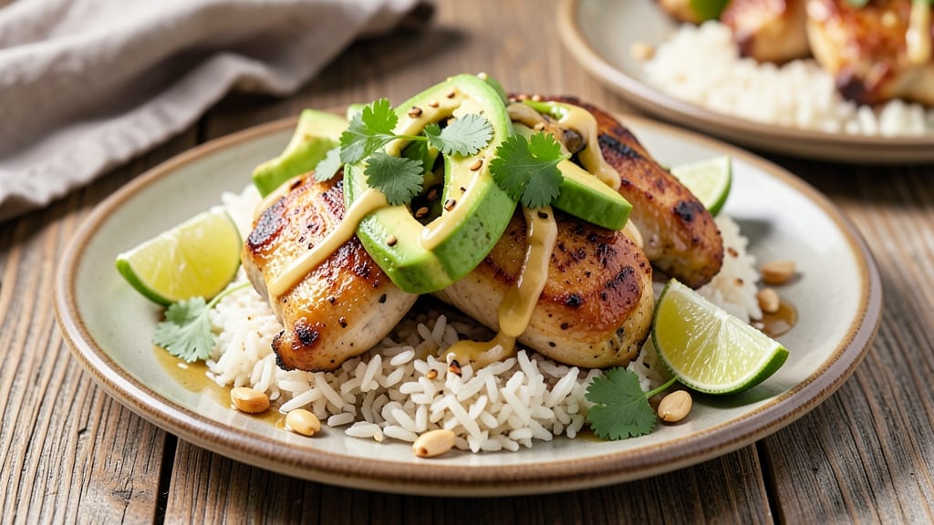 Chicken Avocado Rice Recipe: Bright, Zesty One-Pan Fiesta