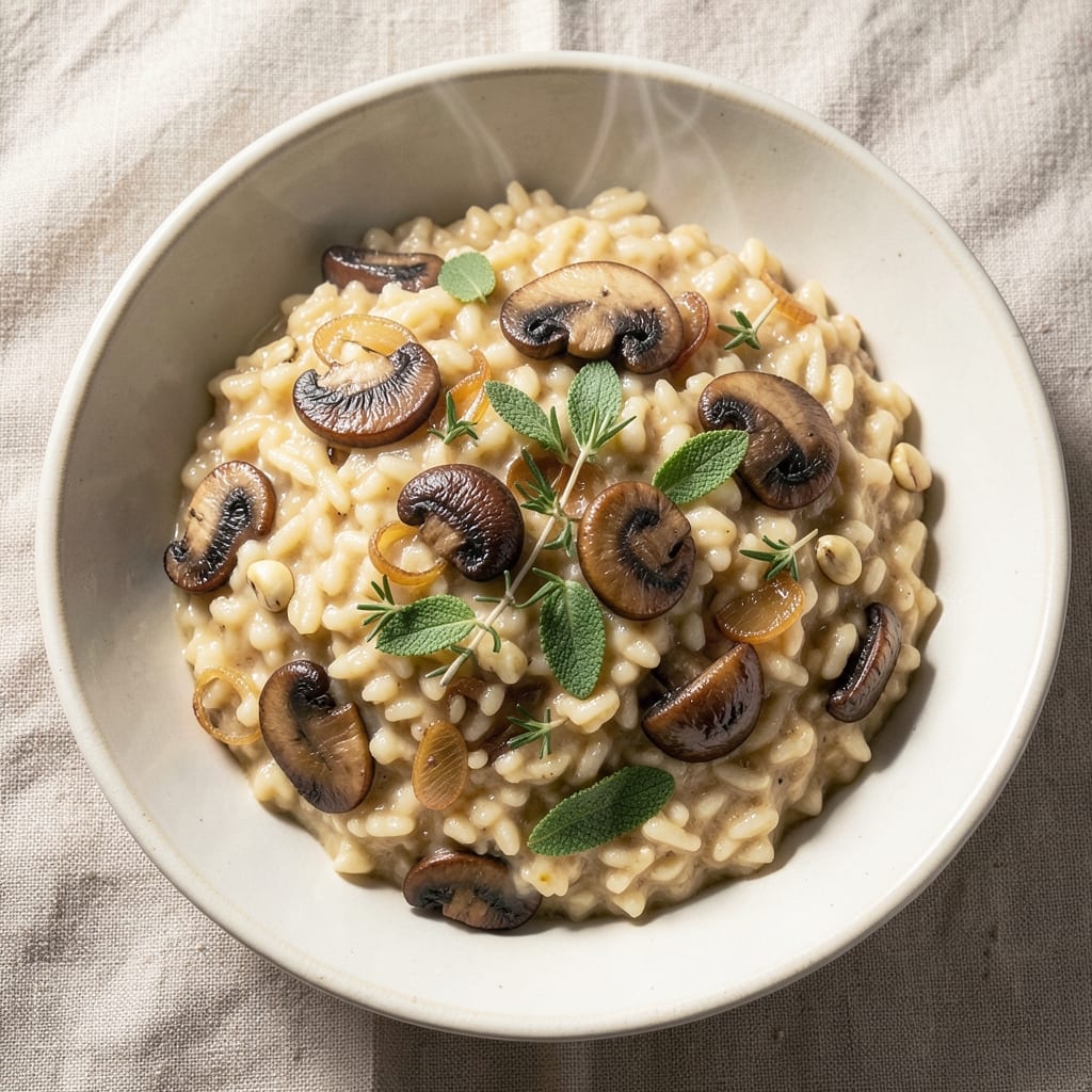 Arborio Rice Mushroom Risotto Recipe: Earthy Umami Depth in 25 Minutes