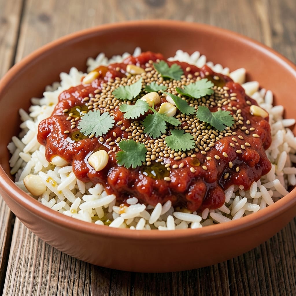 2 Cups Mexican Rice Recipe: Smoky Tomato-Cilantro Crunch in One Pot