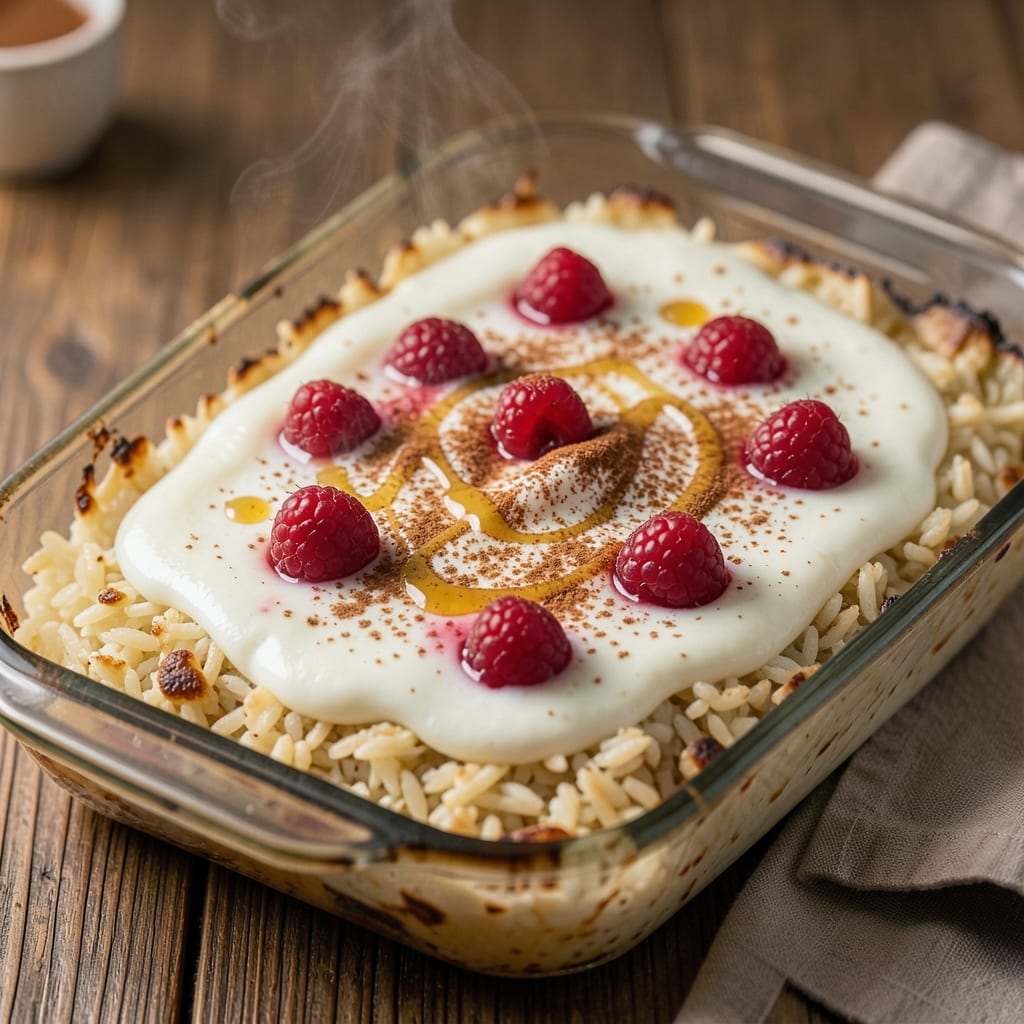 Air Fryer Rice Pudding Recipe: Velvety Coconut Vanilla in 15 Minutes