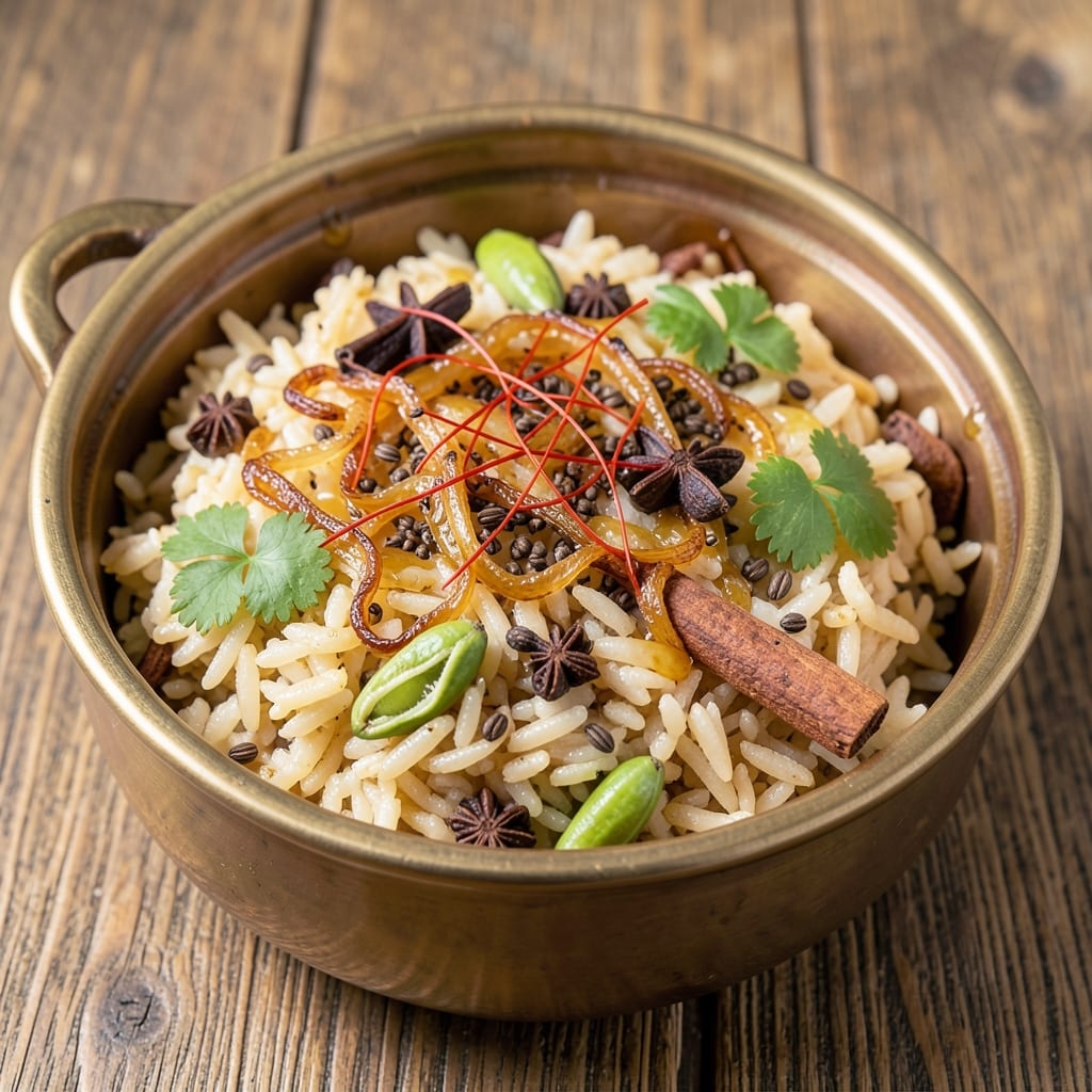 African Pilau Rice Recipe: Fragrant Saffron and Toasted Spice Blend