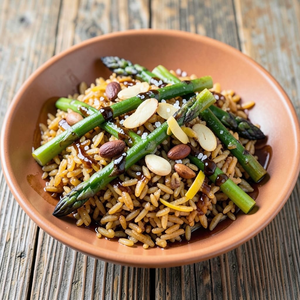 Asparagus Fried Rice Recipe: Wok-Tossed Greens With Nutty Depth