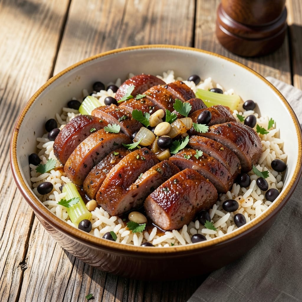Andouille Sausage, Rice, and Beans Recipe: Smoky Cajun One-Pot Harmony