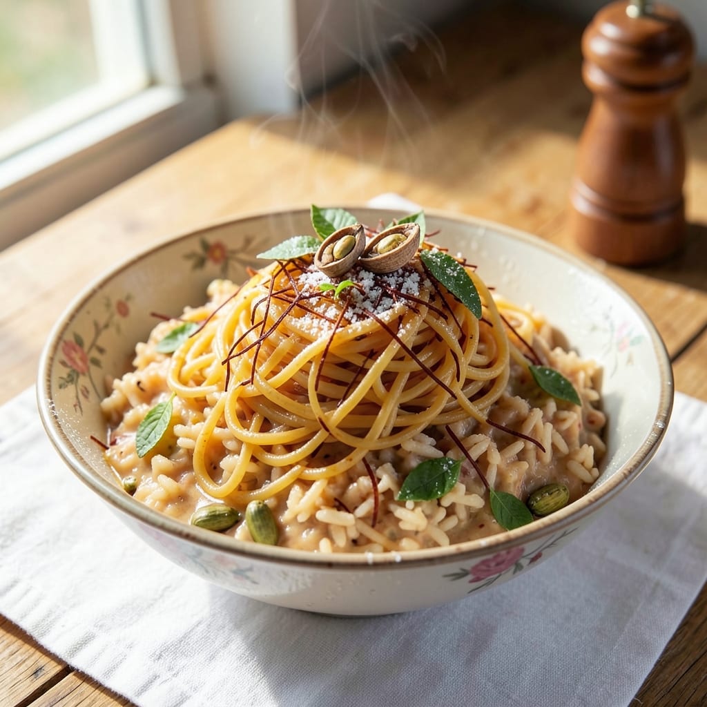 Anil Rice Semiya Recipe: Fragrant Saffron and Cardamom Pilaf Magic
