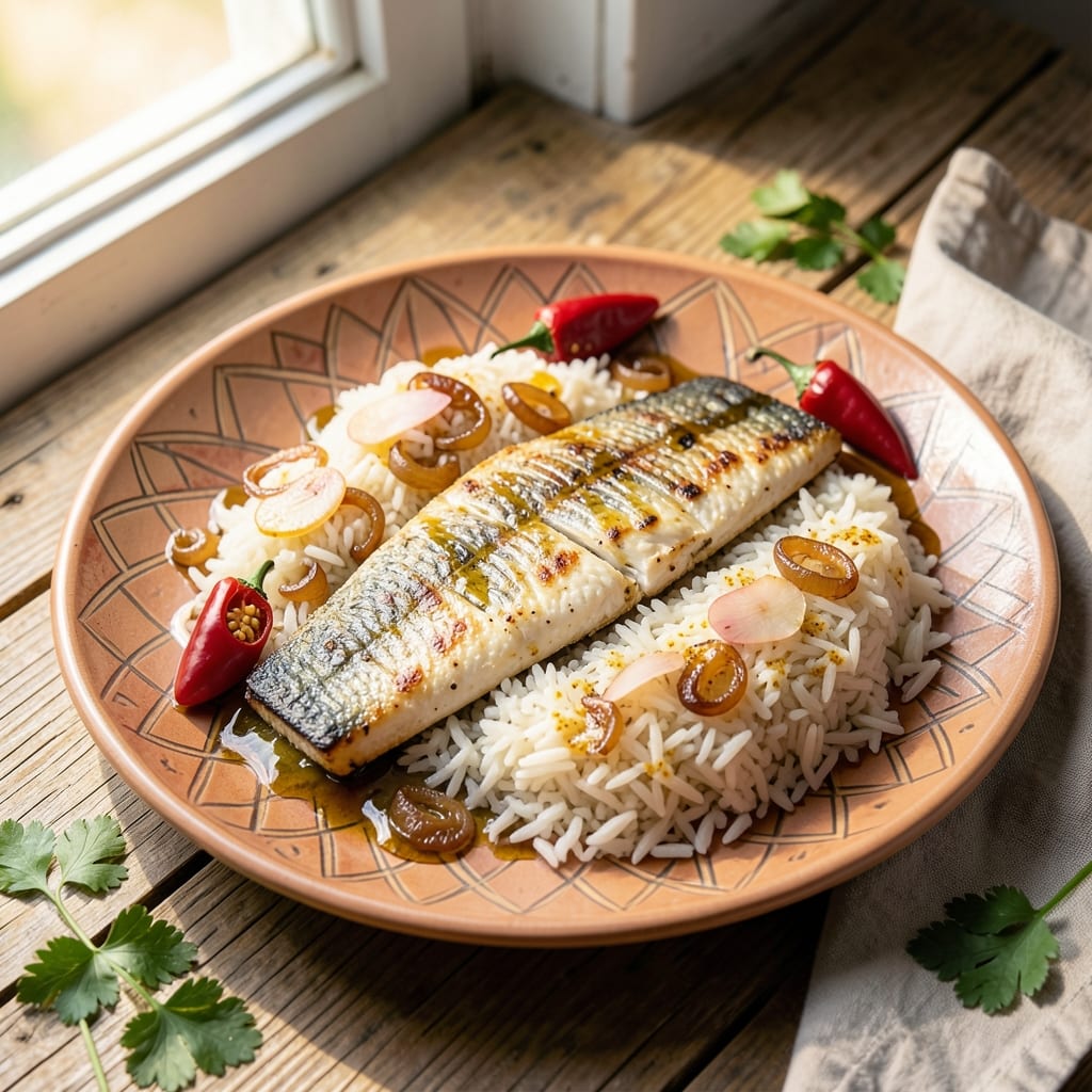 African Fish and Rice Recipe: West African Tomato-Pepper One-Pot Magic