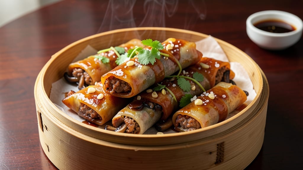 Chinese Steamed Rice Noodle Rolls Recipe: Fragrant Bite-Sized Dumplings With Silky Fillings