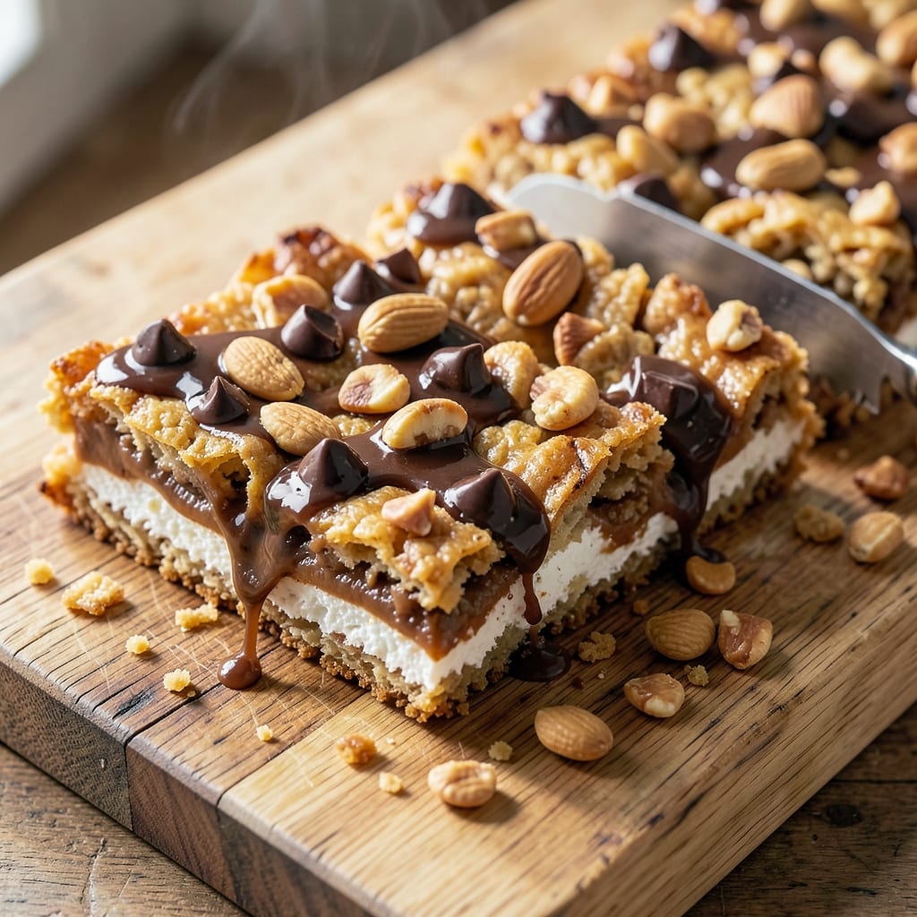 3-Ingredient Peanut Butter Rice Krispie Treats Recipe: No-Bake Chewy Bars in 10 Minutes