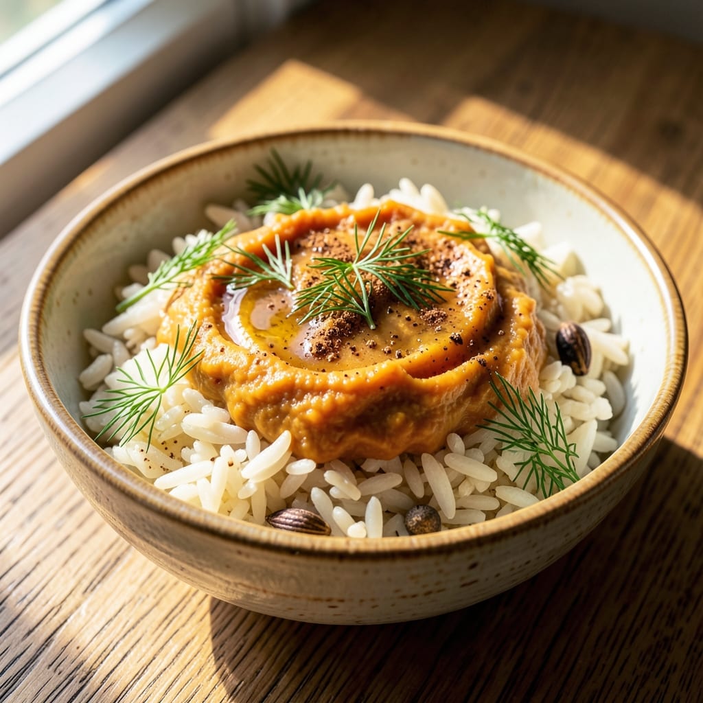 Armenian Pumpkin Rice Recipe: Spiced Dill and Lemon Brightness in One Pot