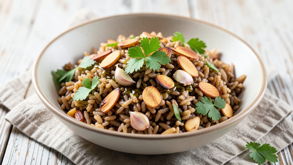 Brown Rice With Almonds Recipe: Nutty Crunch and Toasted Depth