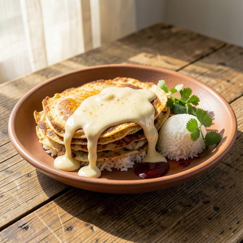 Appalu Recipe with Rice Flour: Crispy Crust Meets Silky Pink Centers